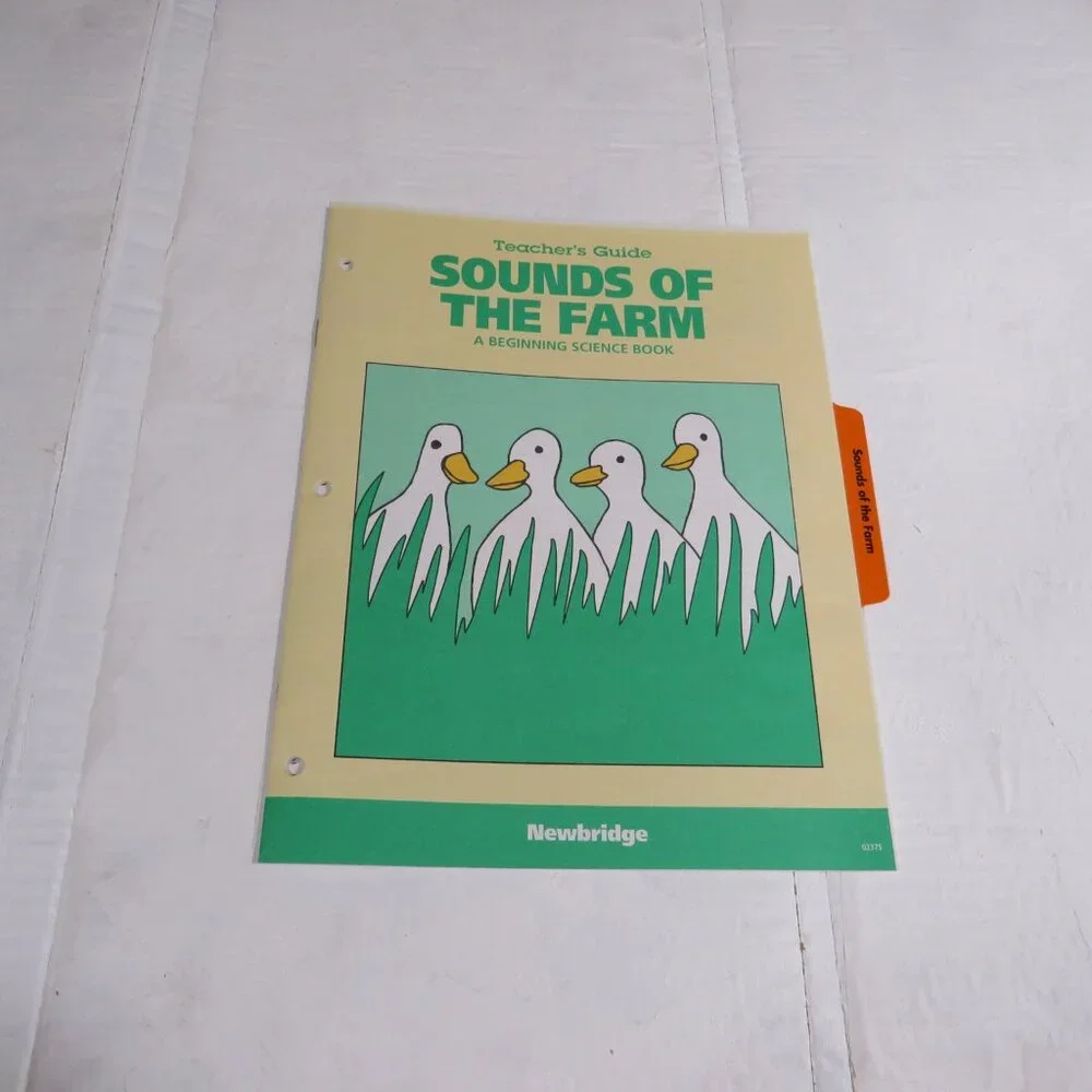 Sounds of the Farm BIG BOOK (almost 2 feet tall) with teacher pages Classroom